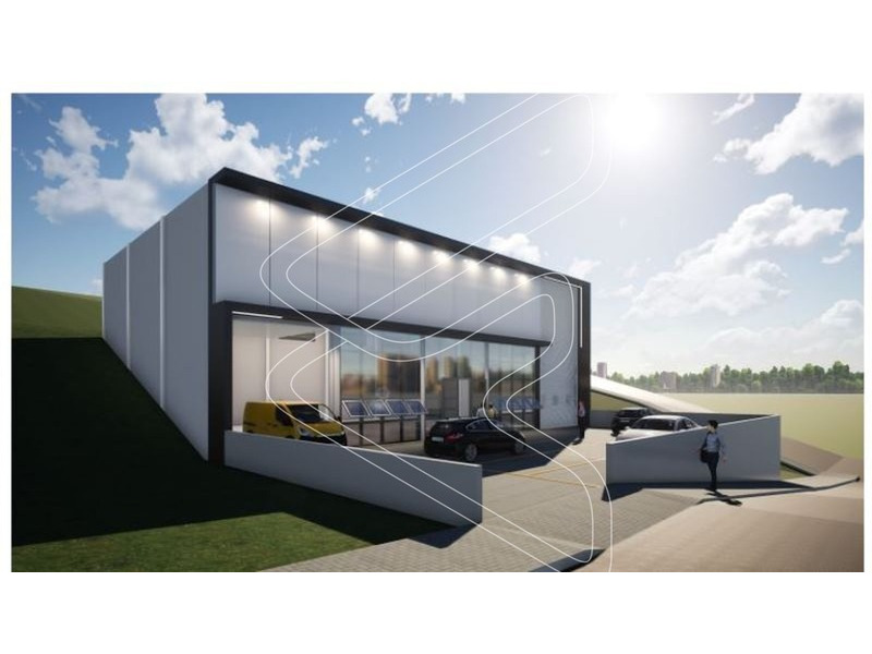 -Vagas de estacionamento.