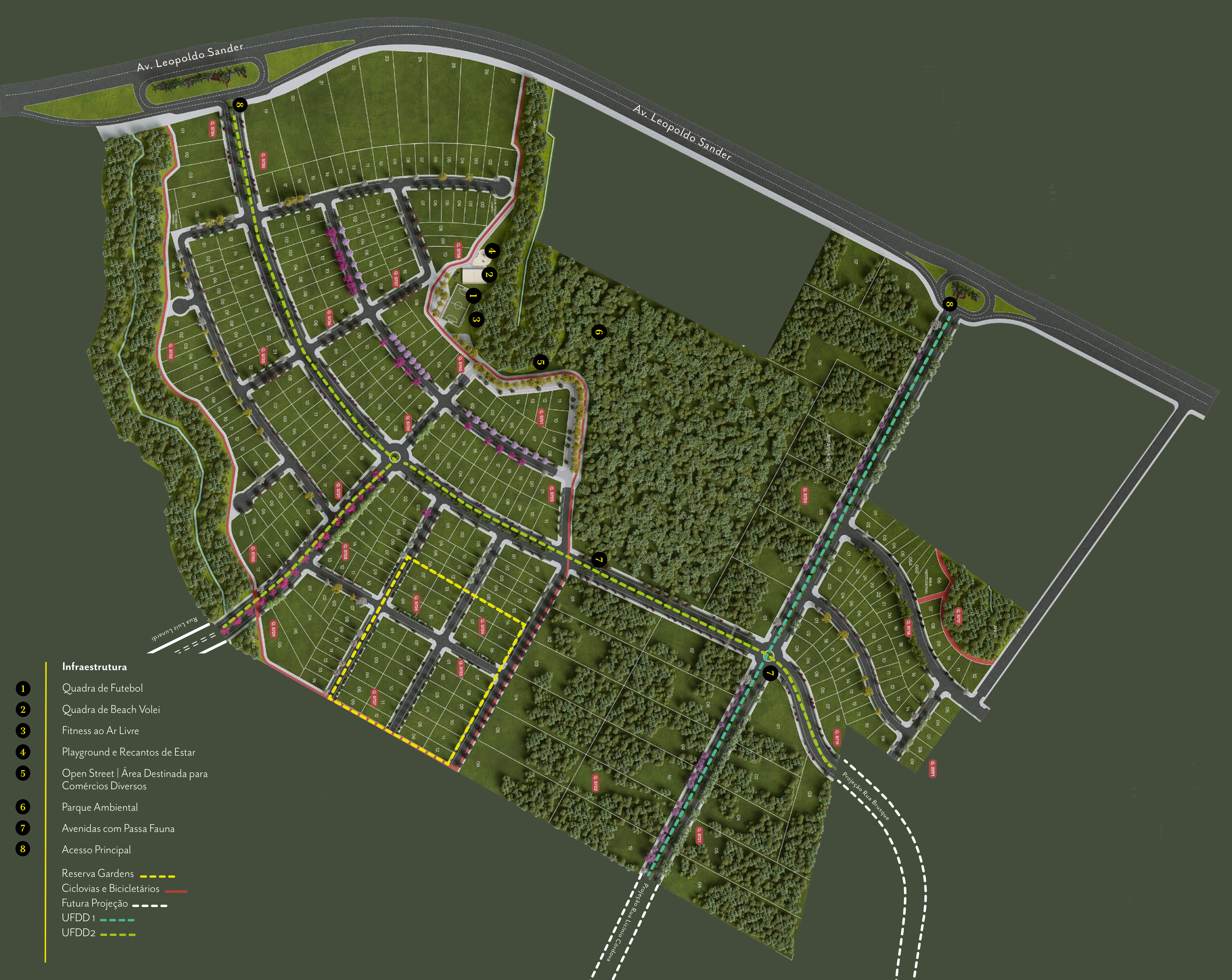 Terrenos com metragem a partir de 360m&sup2;<br>
Valores a partir de R$ 414.000,00<br>
Entre em contato para consultar