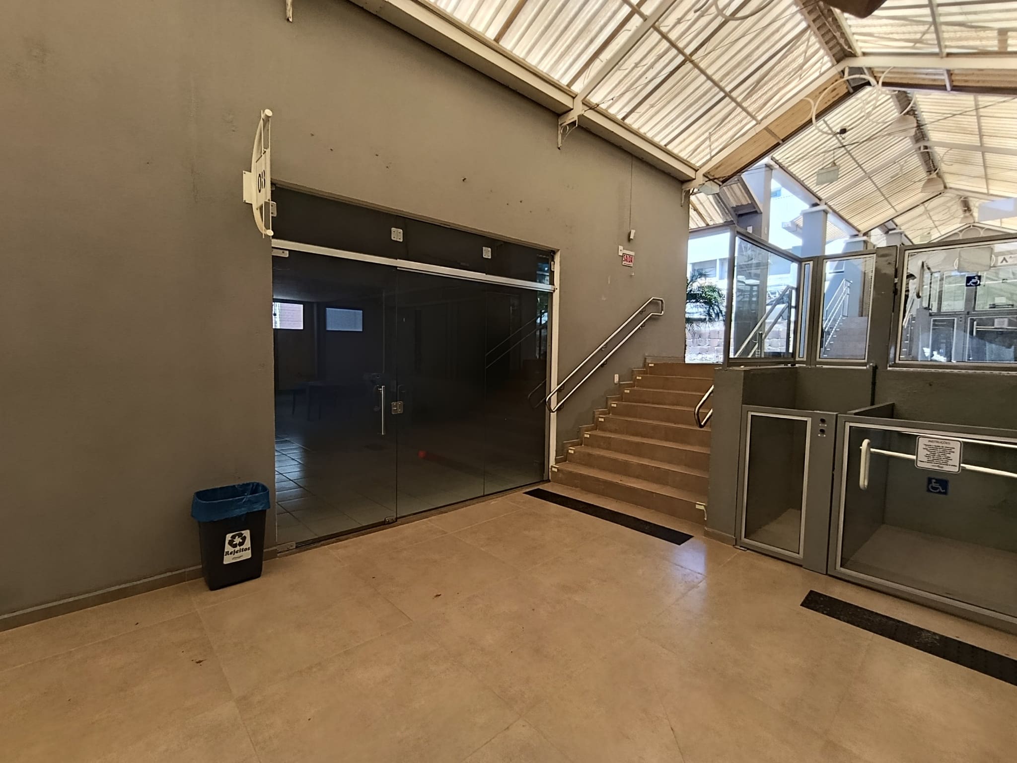 Sala Térrea em Galeria.<br>
 